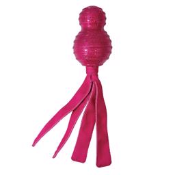 Hundleksaker från Kong USA wubbe comet pink